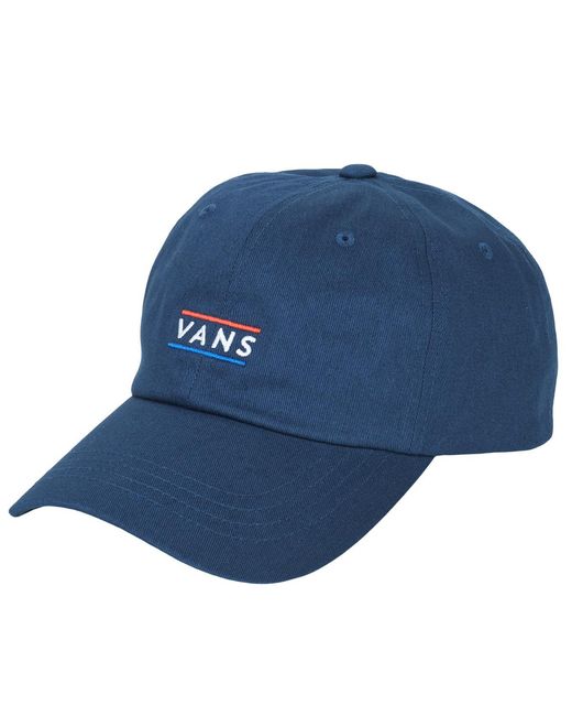 Vans Blue Cap Half Box Curved Bill Jockey for men