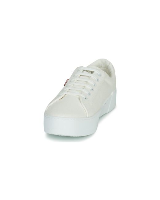 Levi's White Tijuana Shoes (trainers)