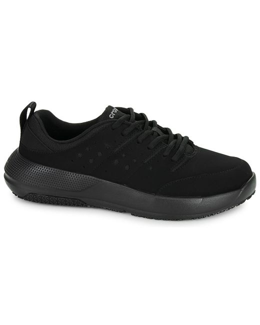 CROCSTM Black Shoes (trainers) On The Clock Work Sneaker M for men