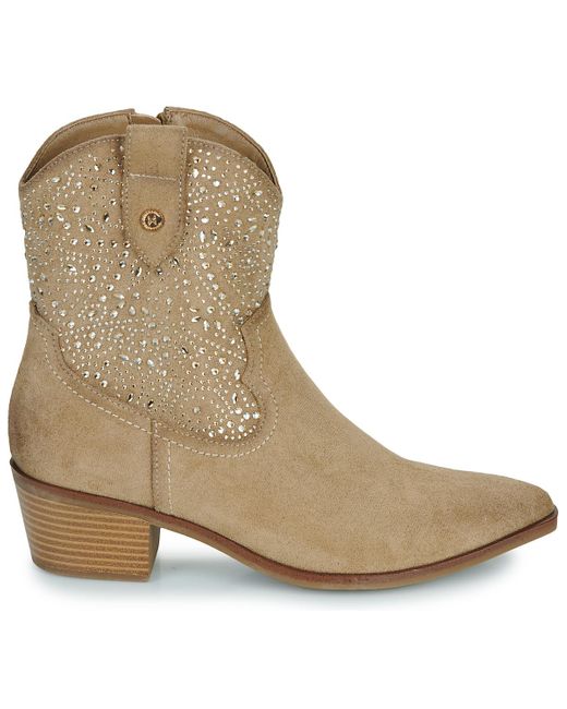 Xti Natural Mid Boots 144309-beige