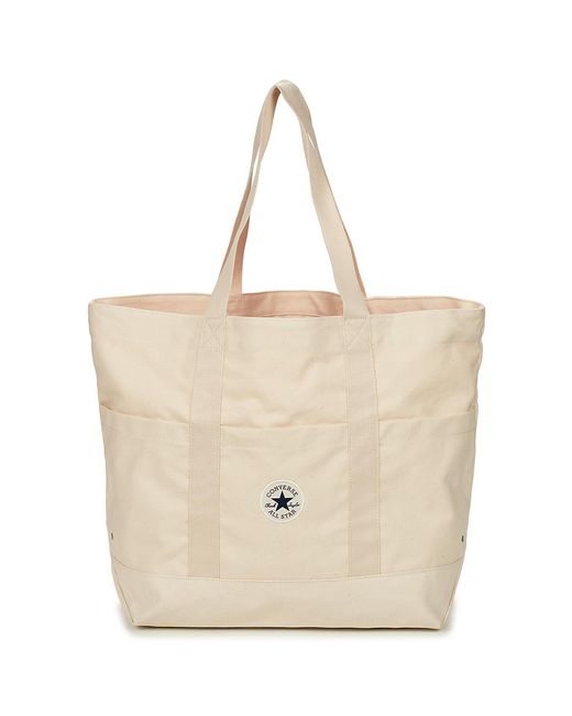 Converse Natural Shopper Bag T Chuck Premium Canvas Tote