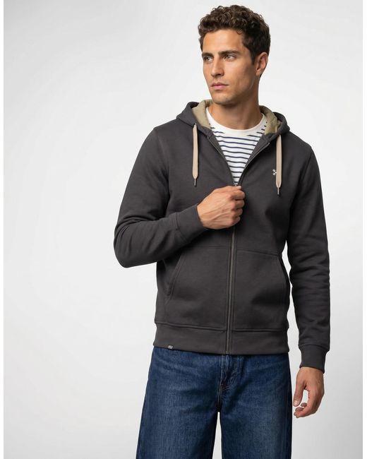 Oxbow Gray Hoodies P0salet for men