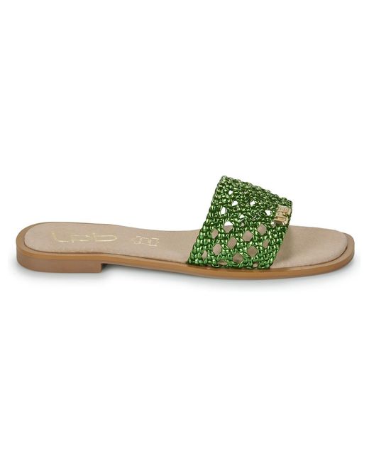 Les Petites Bombes Green Mules / Casual Shoes Iolanda