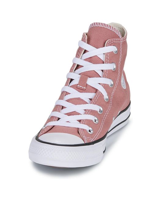 Converse Purple Shoes (high-top Trainers) Chuck Taylor All Star