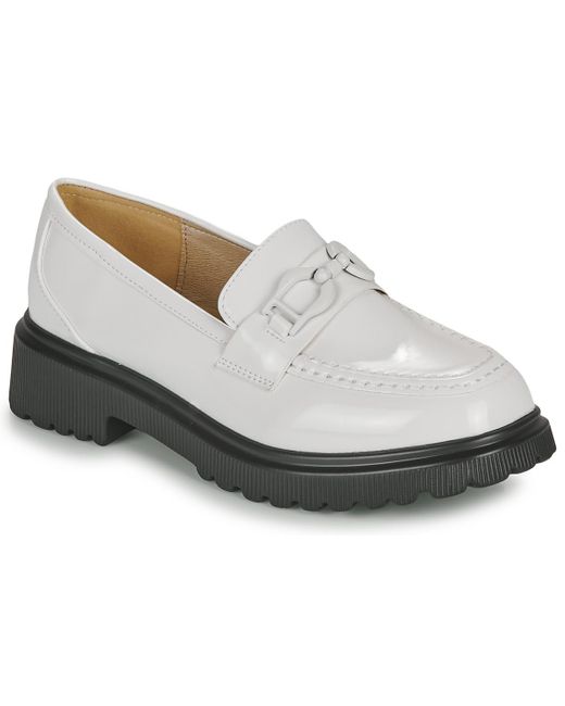 Moony Mood Loafers / Casual Shoes New10 in White | Lyst UK