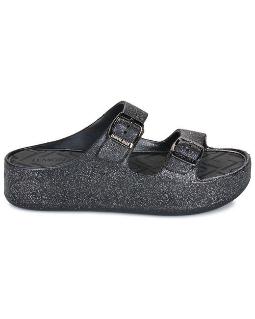 Lemon Jelly Black Mules / Casual Shoes Giulietta