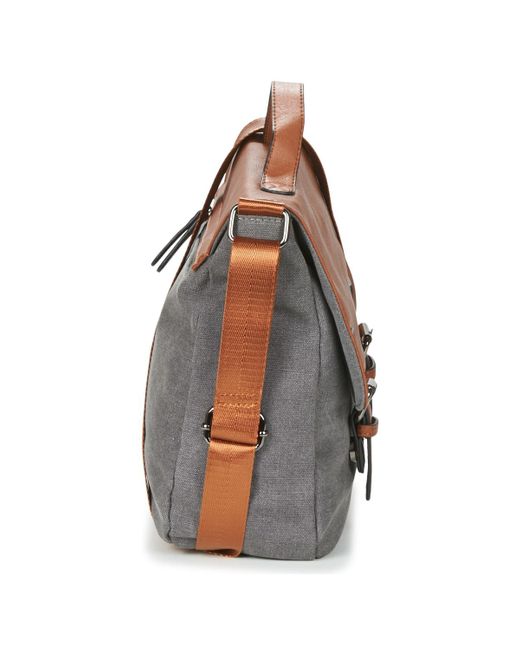 Casual Attitude Brown Henvi Shoulder Bag for men