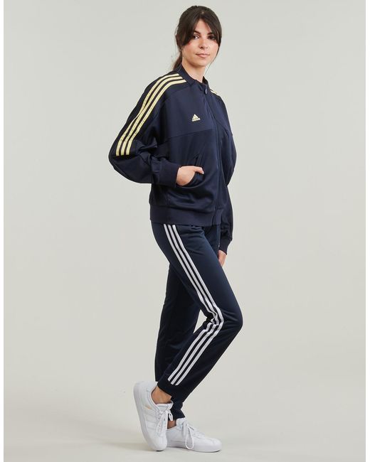 Adidas Blue Tracksuit Jacket Tiro Track Top