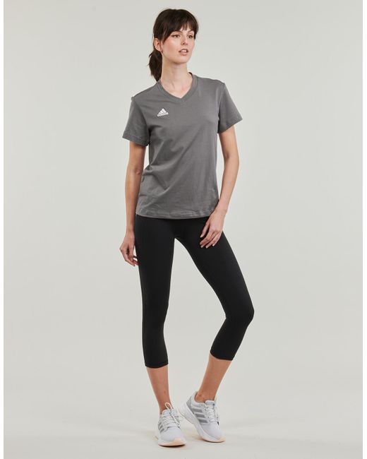 Adidas Gray T Shirt Ent22 Tee W