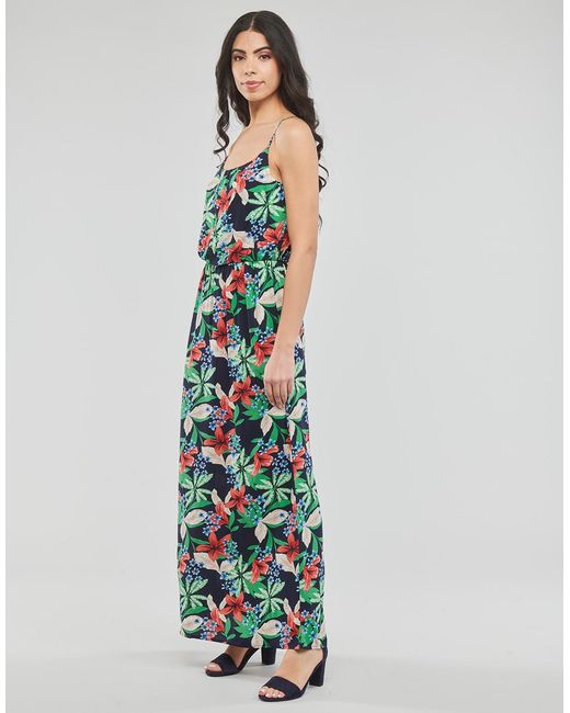ONLY Green Long Dress Onlnova Life Strap Maxi Dress