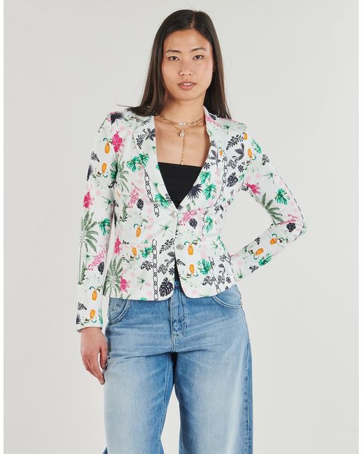 ONLY Green Jacket Onlpoptrash L/s Aop Blazer