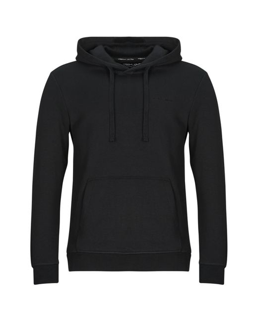 Teddy Smith Black Hoodies Nark Hoody for men