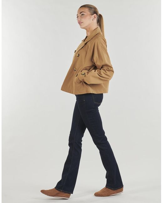ONLY Brown Trench Coat Onlapril Life Short