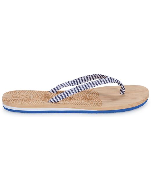 Cool shoe Blue Flip Flops / Sandals (shoes) Low Key