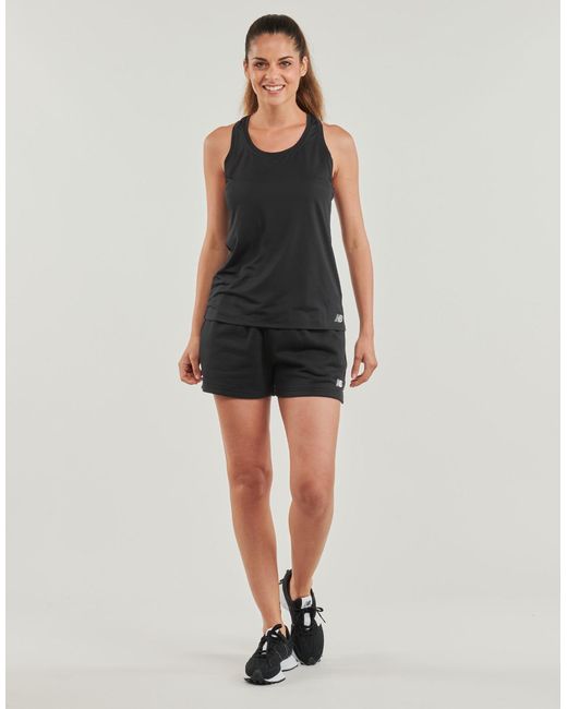 New Balance Black Shorts French Terry Short