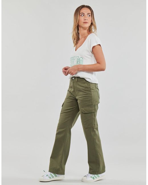 ONLY Green Cargo Trousers Onlmalfy Cargo Pant Pnt