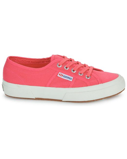 Superga Pink Shoes (trainers) 2750 Coton