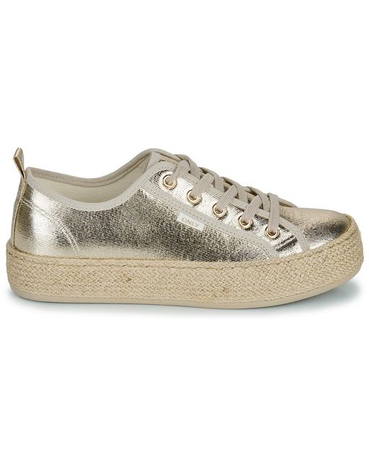 ONLY White Shoes (trainers) Onlida-1 Lace Up Espadrille Sneaker