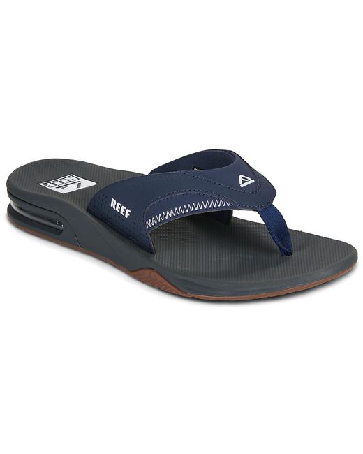 Reef Blue Flip Flops / Sandals (shoes) Fanning for men