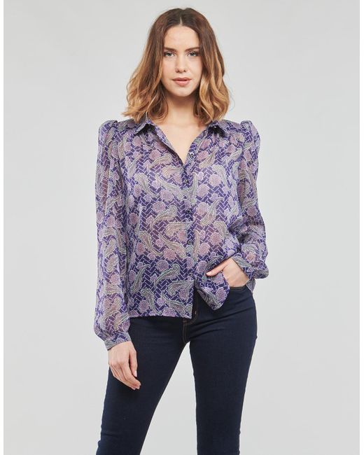 Morgan Purple Blouse Come