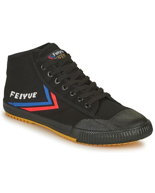 Feiyue Black Shoes (high-top Trainers) Fe Lo 1920 Mid