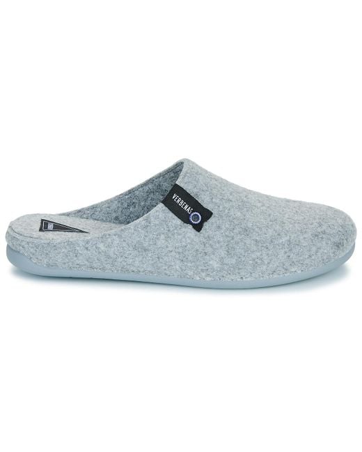 Verbenas Blue Flip Flops Eagle Fieltro for men