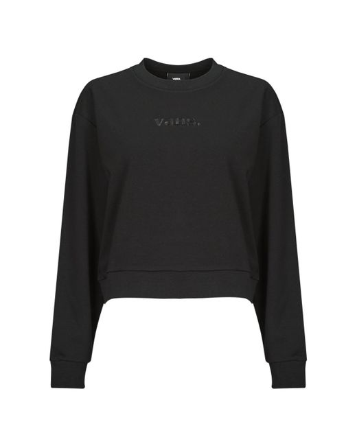Vans Black Sweatshirts W Essential Ft Rlx Crew