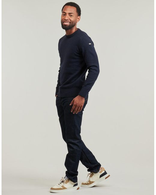 Schott Nyc Blue Sweater Pl Relife 1 Rs for men