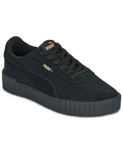 PUMA Black Shoes (trainers) Carina 3.0 Sd