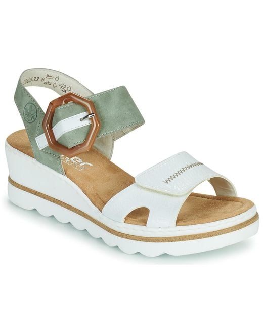 Rieker Metallic Solla Sandals