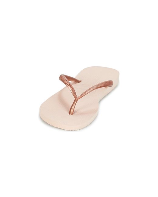 Havaianas Pink Slim Flip Flops / Sandals (shoes)