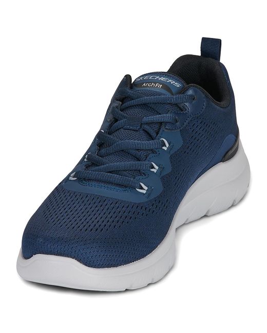 Skechers Blue Shoes (trainers) Arch Fit Summits for men