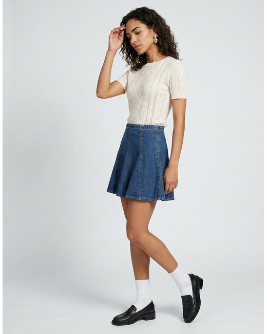 Betty London White Pavari Blouse