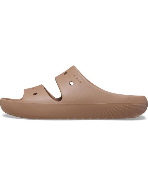 CROCSTM Brown Flat Sandals Clasic Sandal