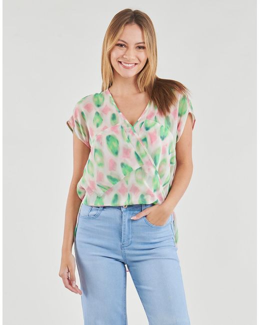 Les Petites Bombes Green Blouse Ibos