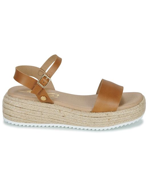 Betty London Metallic Espadrilles / Casual Shoes Luciana