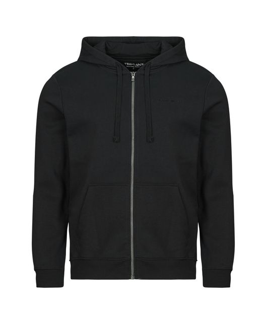 Teddy Smith Black Hoodies Giclass Little Hz for men
