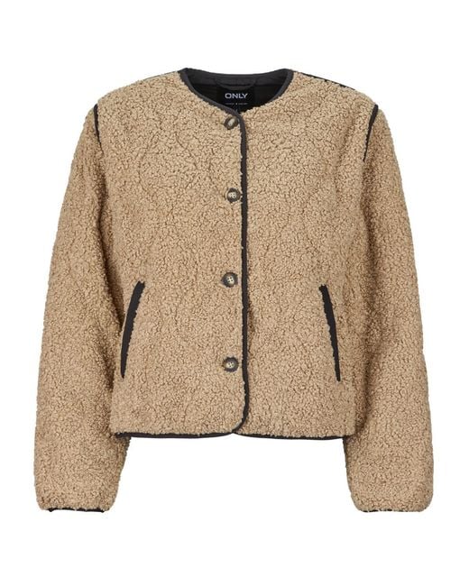 ONLY Natural Jacket Onlines Teddy