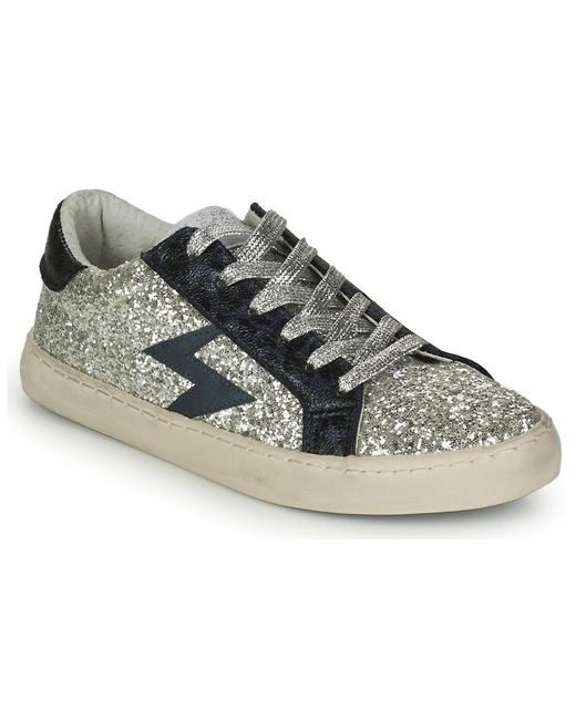 Le Temps Des Cerises Gray Soho Shoes (trainers)