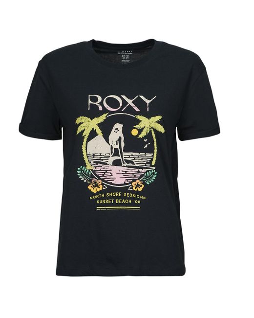Roxy Black T Shirt Summer Fun A