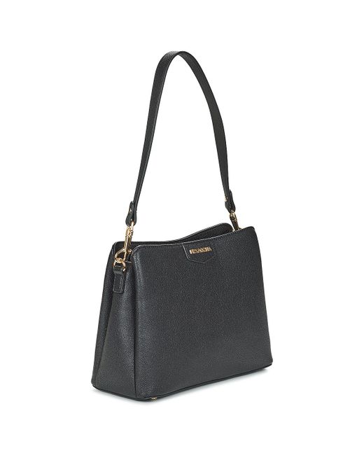 Hexagona Black Shoulder Bag Mary