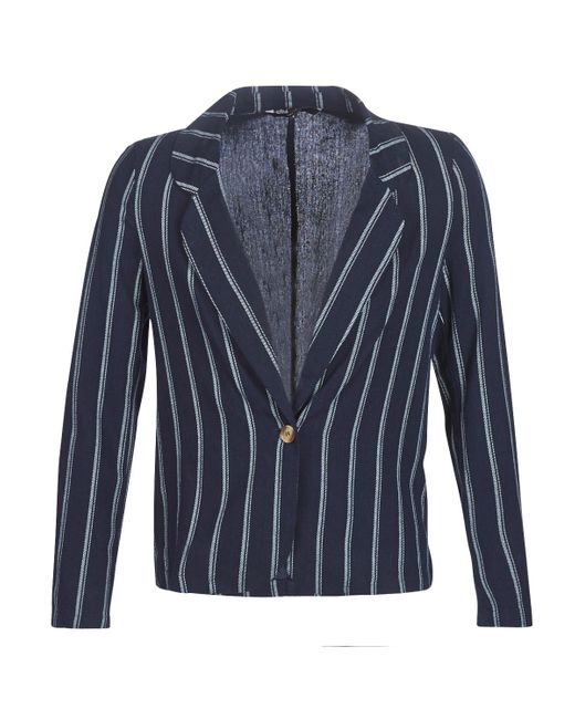 Vero Moda Linen Vmanna Milo Ls Blazer Stripe Suit Jacket Save 58% - Lyst