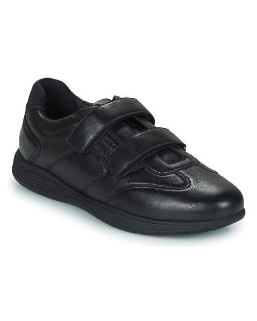 Geox Black U Spherica Ec2 E Casual Shoes for men