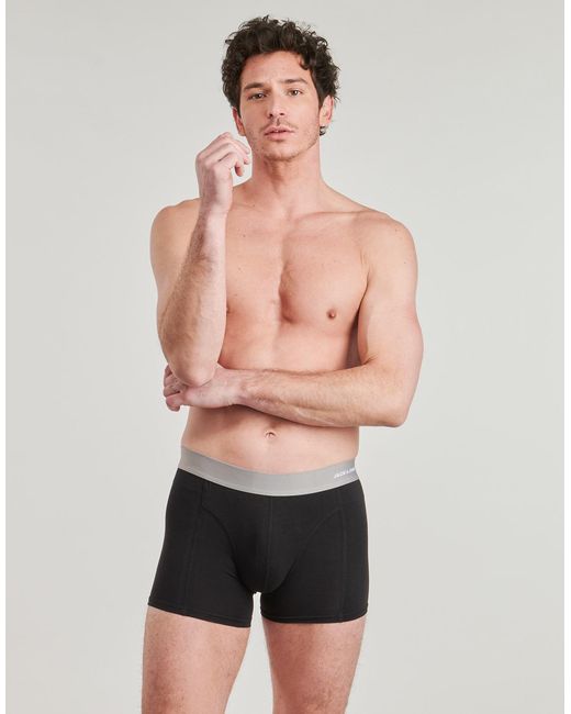 Jack & Jones Black Boxer Shorts Jacnick for men