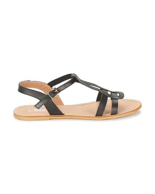 So Size Metallic Duran Sandals