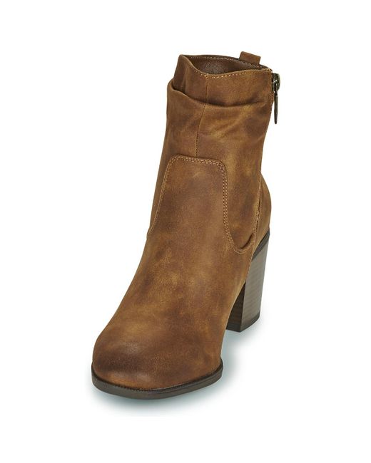 MTNG Brown Low Ankle Boots 59501