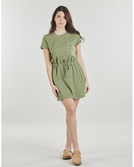 Roxy Green Dress Sunny Expedition Solid