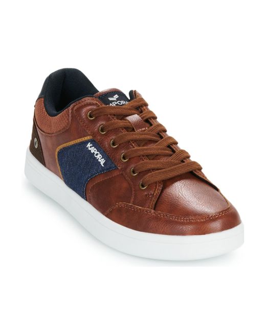 Kaporal Brown Shoes (trainers) Draglow for men