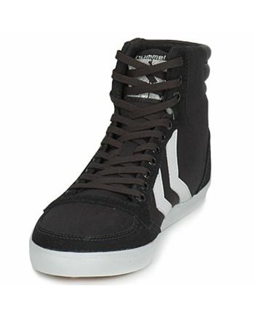 Hummel Black Shoes (high-top Trainers) Slimmer Stadil High