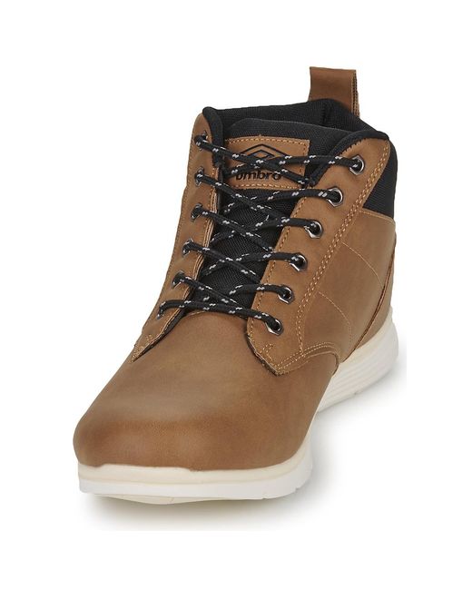 Umbro Brown Mid Boots Um Nelda for men